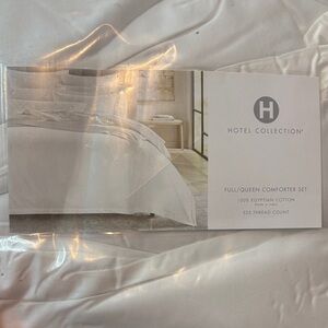 Hotel Collection white Comforter Set